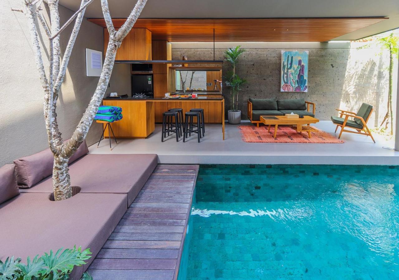 Domisili Villas Canggu Bali By Fays Hospitality Bagian luar foto
