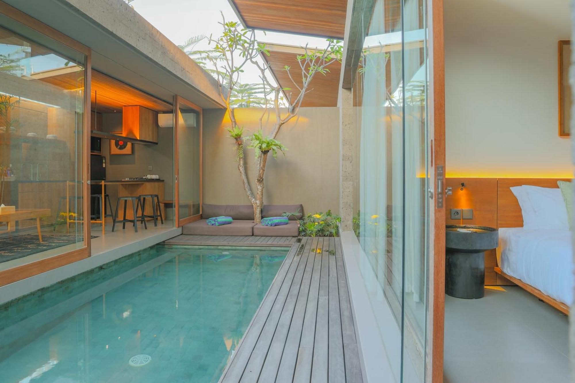 Domisili Villas Canggu Bali By Fays Hospitality Bagian luar foto
