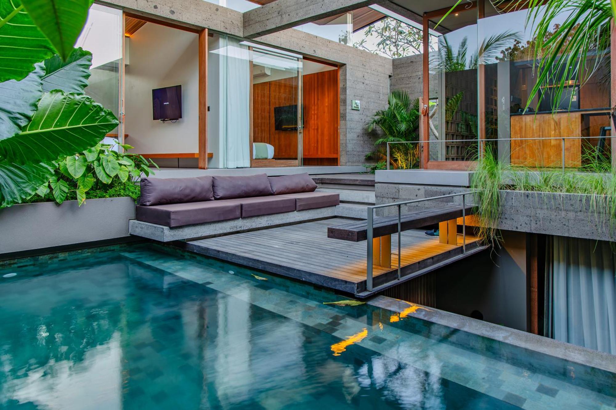 Domisili Villas Canggu Bali By Fays Hospitality Bagian luar foto